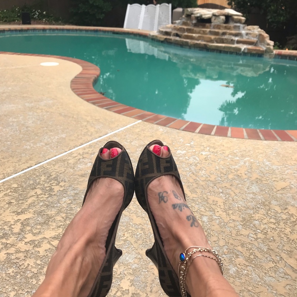 Fendi Zucca wedges - Picture 3 of 6